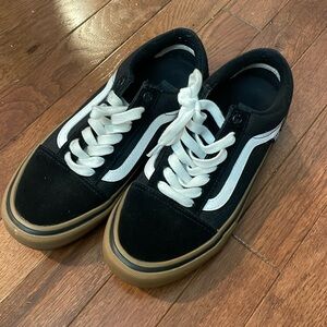 vans old skool gum sole sz 5